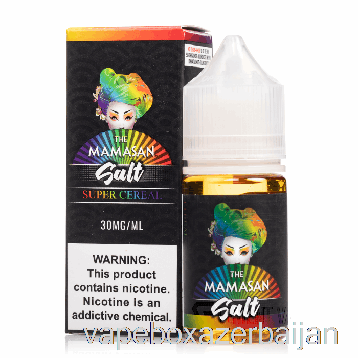 Vape Baku Super Cereal - The Mamasan SALT - 30mL 30mg